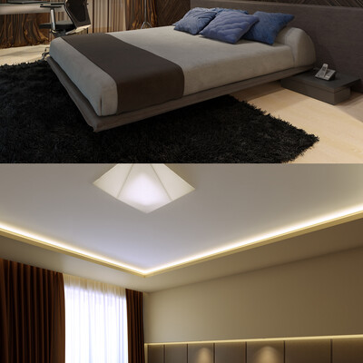 two bedrooms