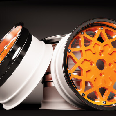 Rim, 17x8J, ET12, 4x100