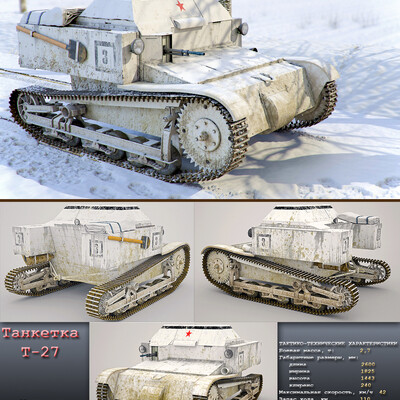 Tankette T-27