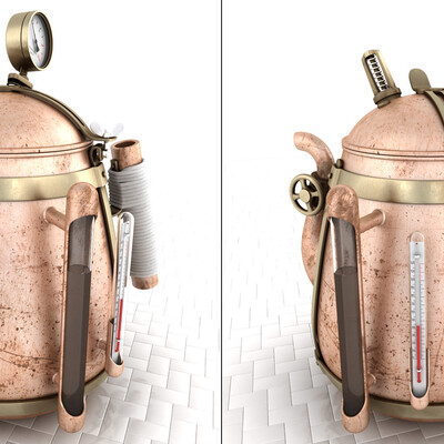 Steampunk-kettle