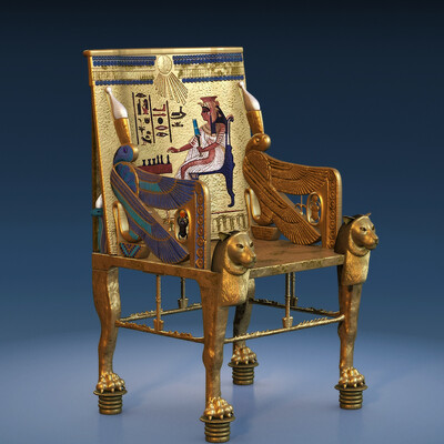 The throne of Pharaoh