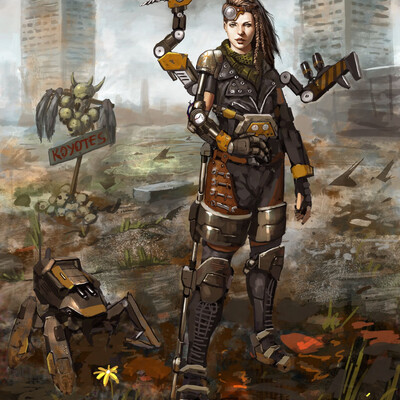 Postapocalyptic Char