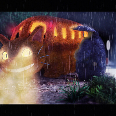 the rain