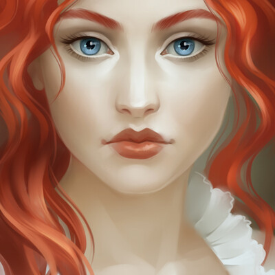 red-haired