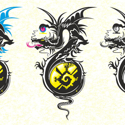  Dragon "World of the Four Moons"
