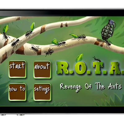 IOS game menu design