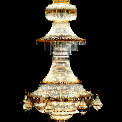 Chandelier for the hotel