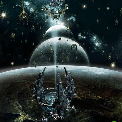 Technomages battle for space