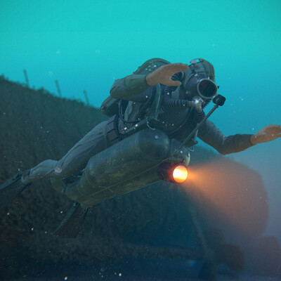 Military diver