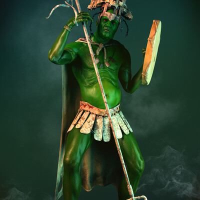 Greenskin shaman.