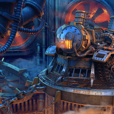 Steam-powered Factory