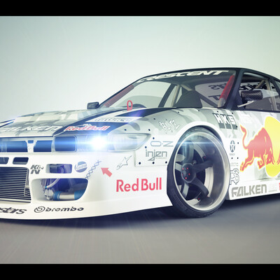 Nissan Silvia S13 RedBull