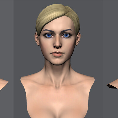 Girl sculpt