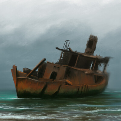 the thrown ship