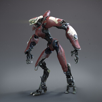 Lanky mech