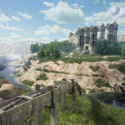 Fantasy Land conceptions "Powerplants and facilities"