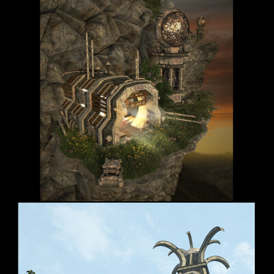 Fantasy Land conceptions - part 3 "Mountain mine"