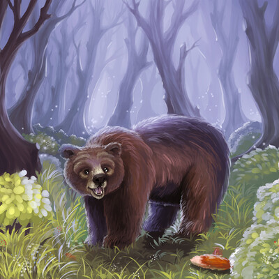 Funny bear