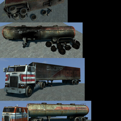 White Freightliner