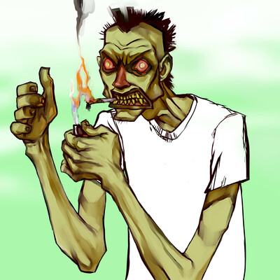 green