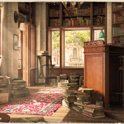 secondhand bookstore