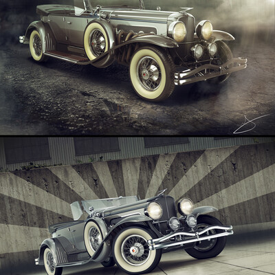 1929 Duesenberg Model J Dual Cowl Phaeton
