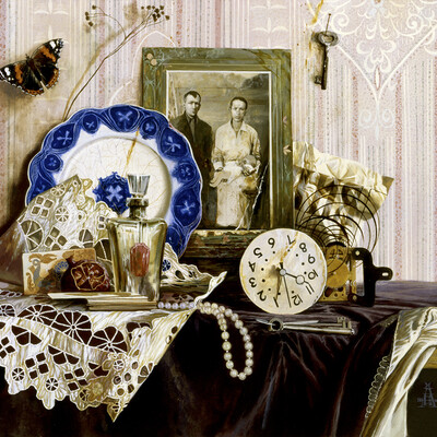 Still life with old things.