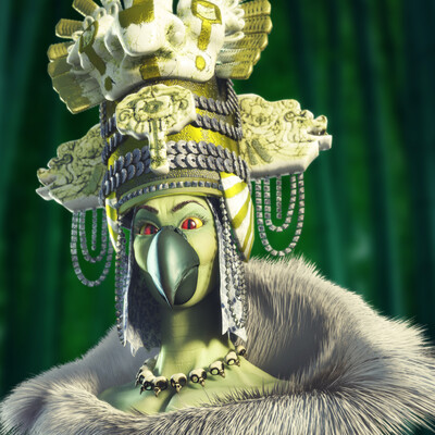 Queen of parrots