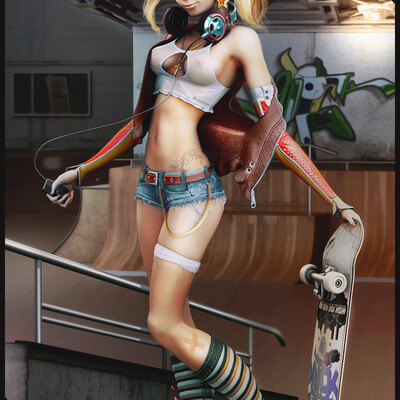 skater girl