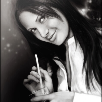 portrait of wife