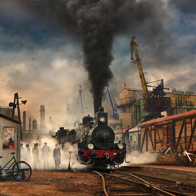 Industrial everyday life.
