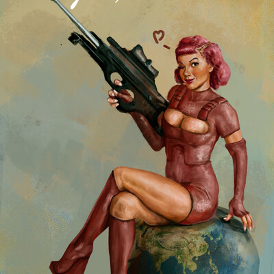 Galactic Pin-up