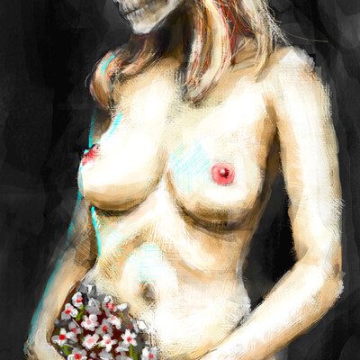 bare skull