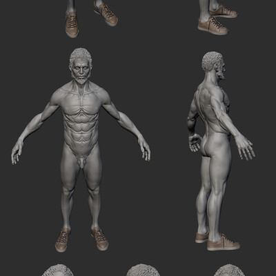naked man
