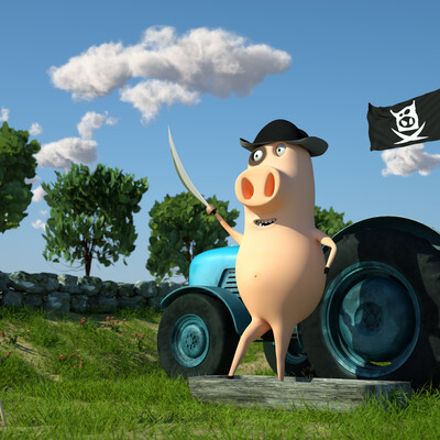 Piggy-pirate