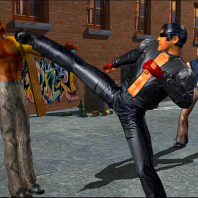3D Fight Animation