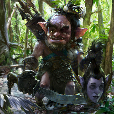 evil old goblin