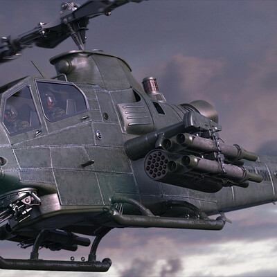 Huey Cobra AH1F