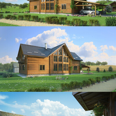Wood House