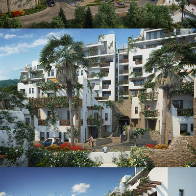 Santorini park Sochi
