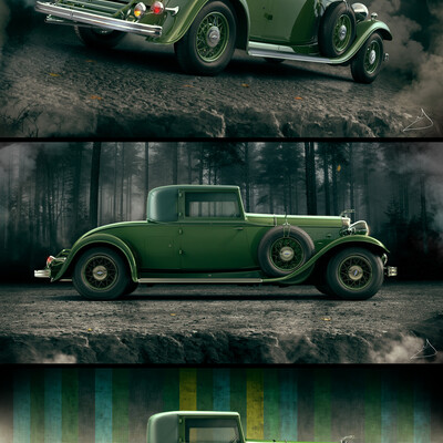 1932 Lincoln KB Coupe