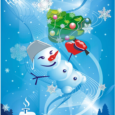 Card "Happy New Year!"