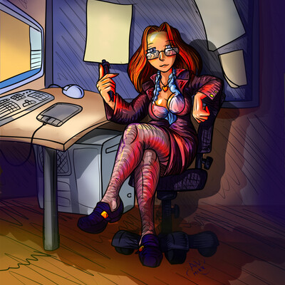 CG-artistess