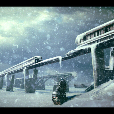 Novosibirsk Metro Bridge