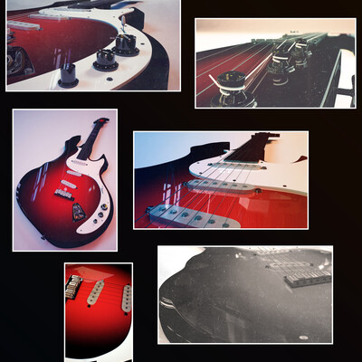 Concept of guitar