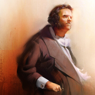 The man