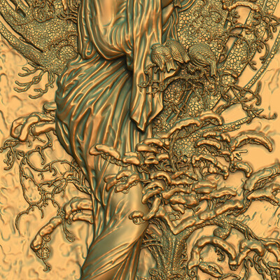 Decorative panel "Winter"