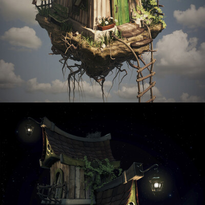 Flying house