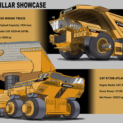 Caterpillar Showcase