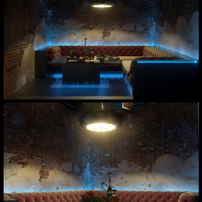 nightclub VIP cabin